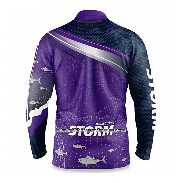 Camiseta NRL Melbourne Storm Rugby 2022 Fish Finder